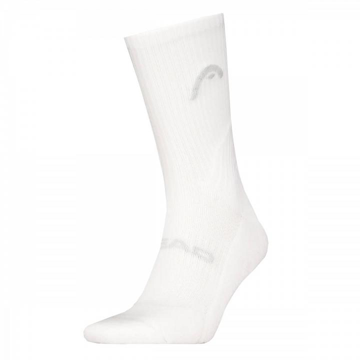 Head Tennis Crew Socks 1P White